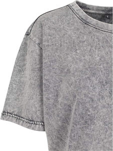 Croptop shirt Acid Wash Summer Cotton Womens Croptop Tees Cómodo Woemens Croptop Shirt - Product Image 3