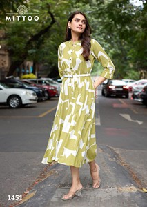Wholesale Neeta Creation Rayon Quick Dry Knee-Length Comfortable Casual Ethnic Daily Wear Party All Seasons Regular Fit <b>Kurti</b> - Product Image 3