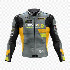 Rucati Marco Bezzecchi MotoCP Mooney VR Racing cuir 1Pc combinaison piste/équitation peau de vache/kangourou sur mesure Traje, armure CE - Product Image 3