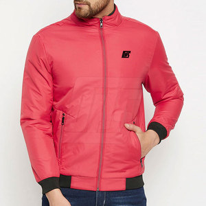 แจ็กเก็ตบอมเบอร์พรีเมี่ยมสำหรับผู้ชายเสื้อแจ็คเก็ตฤดูหนาวแบบมีกระเป๋าหลายกระเป๋าและซิปด้านหน้าเหมาะสำหรับกลางแจ้งทุกวัน - Product Image 1