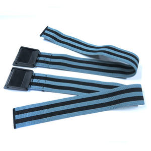 Haute qualité BFR entraînement entraînement bandes d'occlusion boucle Gym équipement de Fitness taille réglable niveau de résistance lourd hommes femmes - Product Image 4