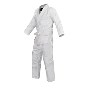 Uniforme de karaté d'arts martiaux spéciaux Brosse légère Costumes de karaté en coton Judo Karaté Gi avec logo de marque personnalisé - Product Image 2