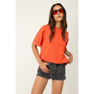 Camiseta de Manga Larga con Cuello Redondo, 100% Algodón, Corte Regular Informal para Mujer, para Verano, Tallas XS a 5XL - Product Image 5