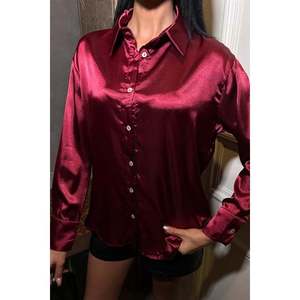 Chemise de soirée en satin premium 3438, élément de mode simple - Product Image 5
