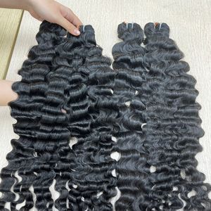 Top Selling 2024 Deep Wave Cabello humano V tips I tips, K tips, Flat tips Virgin Raw Hair Lace Closure Sin procesar Un donante - Product Image 1