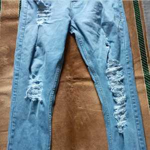 Pantalones vaqueros personalizados de alta calidad para hombre con logotipo personalizado - Product Image 2