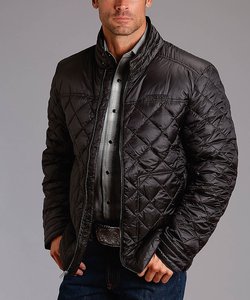 Hombres Negro Acolchado Windbreaker Bomber JacketMen Moda Nuevo Diseño Invierno Bomber Jacket - Product Image 3