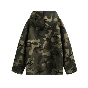 Sudadera con capucha de camuflaje, diseño elegante, tela suave, logotipo personalizado, posición de impresión y elección de color, perfecta para aumentar el interés del cliente - Product Image 2