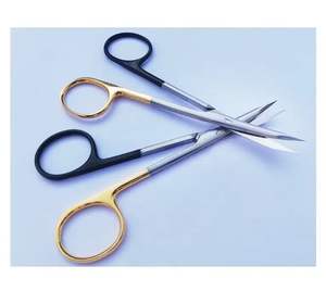 Instrumentos quirúrgicos médicos Instrumentos quirúrgicos avanzados Tijeras quirúrgicas TC Iris Tijeras de primeros auxilios de hoja recta - Product Image 5