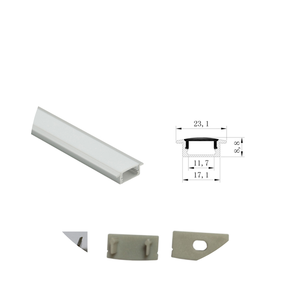 Beste Prijs Aluminium <span class=keywords><strong>Led</strong></span> Profiel Custom Verpakking Lichtbak Oem Groothandel Witte Zwarte Kleuren Van Vietnam Fabriek - Product Image 3