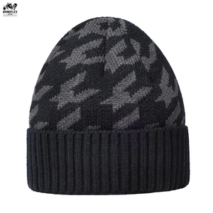 หมวกบีนนี่ขนสัตว์ผสมสำหรับฤดูหนาว - Product Image 4