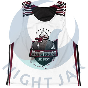 Custom Design <b>Port</b> <b>Hole</b> Lacrosse Jersey Full Mesh Breathable Lacrosse Uniform - Product Image 5