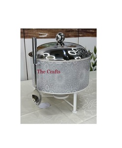 Latest Design Different Shape Chafing Design Stainless Steel and Brass <b>Food</b> Warmer Chafing Dish <b>for</b> <b>Hot</b> Selling - Product Image 4