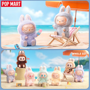 Popmart ban đầu mới labubu Những Con Quái Vật V1 V2 V3 V4 Pin cho tình yêu có một chỗ ngồi lớn thành năng lượng ngon thú vị Macarons hộp mù - Product Image 5