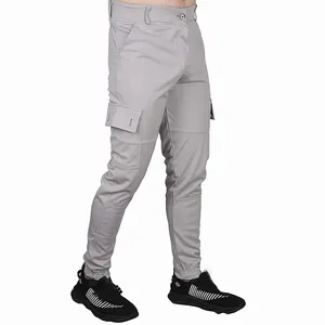 Pantaloni Cargo per ragazzi in Nylon poliestere tessuto su misura pantaloni Cargo con Logo personalizzato e stile giacca di abbigliamento da uomo