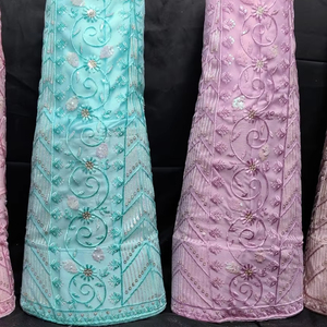 Filet fantaisie Lehenga Choli pour fêtes avec séquence lourde 3m Flair 2.5m Dupatta 1.2m Blouse pour B2B Bridal Festive Collections - Product Image 4