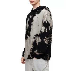 Sudadera con capucha de lavado ácido de alta calidad Terry personalizada 420 GSM para hombres, impresa personalizada con logotipo propio, tela de Jersey, característica anticontracción - Product Image 5