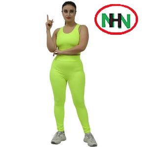 ชุดเล่นโยคะสองชิ้นเสื้อครอปและล่างสำหรับเล่นโยคะฟิตเนสยิมเปิดหลังเป็นรูสำหรับผู้หญิงโลโก้ตามสั่ง - Product Image 5