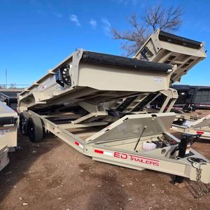 High Quality 4-Wheel 3-10 Ton Agriculture Farm <b>Trailer</b> 2-Wheel Hydraulic Dump <b>Tractor</b> in New & Used Condition Wholesale - Product Image 2