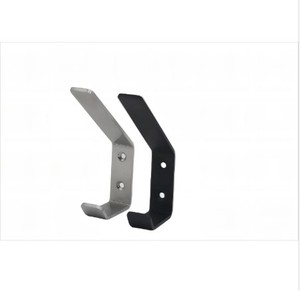Gancho de pared de hierro forjado, herrero, ganchos de pared de Metal montados en la pared, gancho de pared de Metal forjado a mano negro hecho a mano - Product Image 6