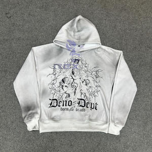 Prefecto corte diseño personalizado más demandado cremallera Sudadera con capucha Digital impreso 100% algodón invierno hecho en fábrica precio barato hombres - Product Image 1