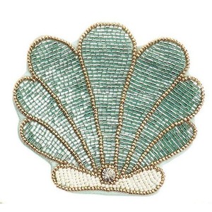 Elegant new handmade <b>Christmas</b> day Glass Beaded <b>Coasters</b> Beads <b>Placemat</b> Luxurious Glass Beaded Table <b>Coasters</b> from India - Product Image 6