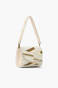 Bolso de hombro con cuentas multicolor de moda para mujer con patrones únicos inspirados en el arte y estructura duradera para uso diario - Product Image 4