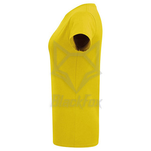 Best Design Women's Eco-friendly 100% Cotton Slim Fitted Knitted Crop Top <b>T</b>-<b>Shirt</b> Casual Wholesale Blank <b>T</b>-<b>Shirt</b> for Women - Product Image 3