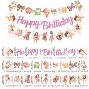 3 pz ghirlande da giardino Glitter Wonderland per bambina senza fai da te perfette per decorazioni di <span class=keywords><strong>compleanno</strong></span> a tema stravagante - Product Image 5