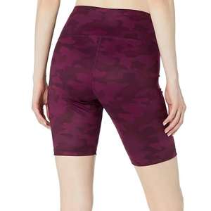 Pantalones de yoga gruesos sin costuras para mujer con diseño de lavado ácido transpirable Pantalones cortos de fitness para gimnasio - Product Image 3