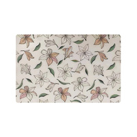 Tapis de table rectangulaire en PVC écologique transparent, épaisseur 1 mm, pour table, antidérapant, style moderne