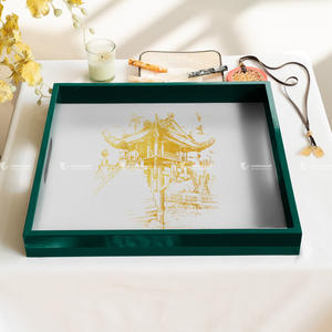 Bandeja de servicio de laca elegante superventas para vajilla y decoración del hogar al por mayor de Vietnam - Product Image 2