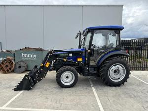 LOVOL M604 TB-2 Neuer 60 PS Kabinen traktor 4WD Frontlader Rad traktor Farm Getriebe motor Pumpen lager Motor kern 50 PS - Product Image 3