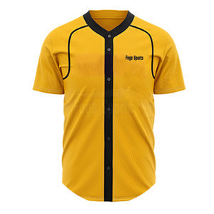 Camiseta de Béisbol Transpirable de Última Moda en Tallas Grandes - Diseño Personalizable 100% Poliéster Tallas Personalizadas - Product Image 1
