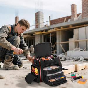 Bolsa de Herramientas Resistente con 3 Estuches Extraíbles, 2 Capas, Gran Capacidad, Resistente al Agua, Personalizable OEM/ODM, Hecho en Vietnam - Product Image 6