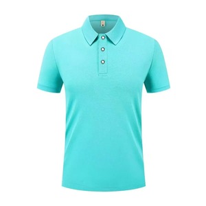 2025 hommes à manches courtes bouton pour Polo léger respirant imprimé Sport décontracté hauts couleur unie Streetwear avec revers - Product Image 5