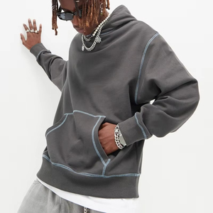 Acid Wash Sun Faded Heavyweight 100% Cotton Y2K <b>Jumper</b> Embroidery Streetwear Boxy Crop Distressed Manufacturers Spring - Product Image 2