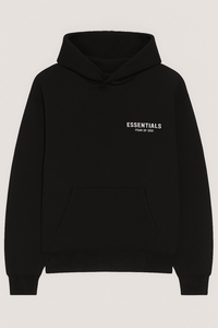 Sweat à capuche unisexe essentiel personnalisé 100% coton de marque lavé de haute qualité en polaire d'hiver avec logo frontal coupe ample pour homme - Product Image 5