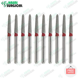 Fraise dentaire manuelle Hasni Surgical BH-4034 en acier inoxydable de qualité allemande, matériaux diamantés, approuvée CE ISO - Product Image 4