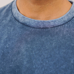 Vintage Acid Wash T-shirt Wholesale Men's 100% Cotton Vintage Acid Wash <b>Tshirt</b> Blank Oversized O Neck Quick Dry <b>Tshirts</b> - Product Image 4