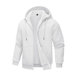 Sudaderas con Capucha Térmicas Personalizadas para Hombre, Estilo Urbano, Invierno, Logotipo Bordado, 100% Algodón, Forro Polar, Diseño Transpirable, Múltiples Colores Disponibles - Product Image 3