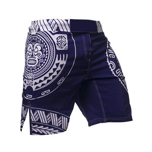 Imprimé personnalisé extensible dans les 4 sens Performance Bjj kimono de jiu jitsu Mma Grappling Shorts Élastique Sublimé Mma Fight Shorts - Product Image 3
