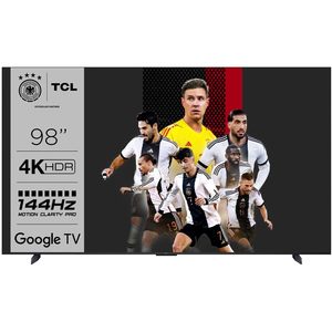 98-Inch Smart <b>TV</b> with 4K Ultra HD and QLED <b>Backlight</b> WiFi 120Hz Refresh Rate Black Television with Variety of Screen Sizes - Product Image 6