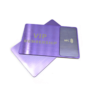Oem tùy chỉnh RFID NFC ID thông minh Thẻ không tiếp xúc chip cho thành viên khách sạn Hệ thống thanh toán không thấm nước/Thời tiết bền thẻ PVC - Product Image 1