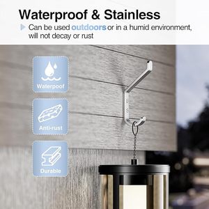 <b>Wall</b> Mounted Coat <b>Hook</b> Metal <b>Wall</b> Hanger <b>for</b> Closet Organisation <b>for</b> Hanging Towel Hat <b>Key</b> Clothes With Stainless Steel - Product Image 5