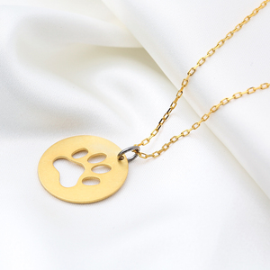 Benepaw Design — collier en plaqué or pour femme, pendentif à breloque, en argent Sterling 925, bijoux tendance, Vintage 22K - Product Image 4