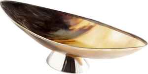 Cuenco de cuerno de búfalo estilo Ángel de diseño personalizado, cuencos de servicio resistentes y duraderos para uso en hoteles y restaurantes - Product Image 2