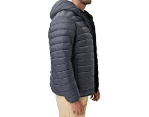 Chaqueta de Invierno Acolchada para Hombre, Modelo 2026, Personalizada, Talla Grande, con Capucha - Product Image 1