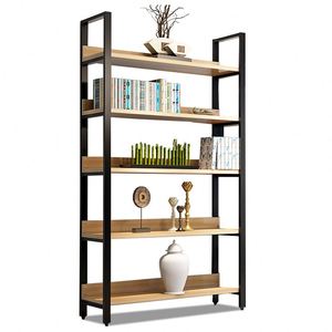 <span class=keywords><strong>Estantería</strong></span> Moderna Convertible de <span class=keywords><strong>Madera</strong></span> Rústica Negra <span class=keywords><strong>y</strong></span> <span class=keywords><strong>Metal</strong></span> para Hogar, Oficina, Bar, Taller, Escuela, Almacén, Venta al Por Mayor - Product Image 1
