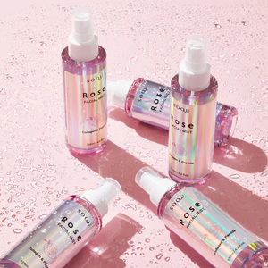 Bruma facial de rosas de la marca coreana n.° 1 SOQU, extracto de rosa hecho en Corea, cosmético K-beauty, bruma hidratante para la piel. - Product Image 3